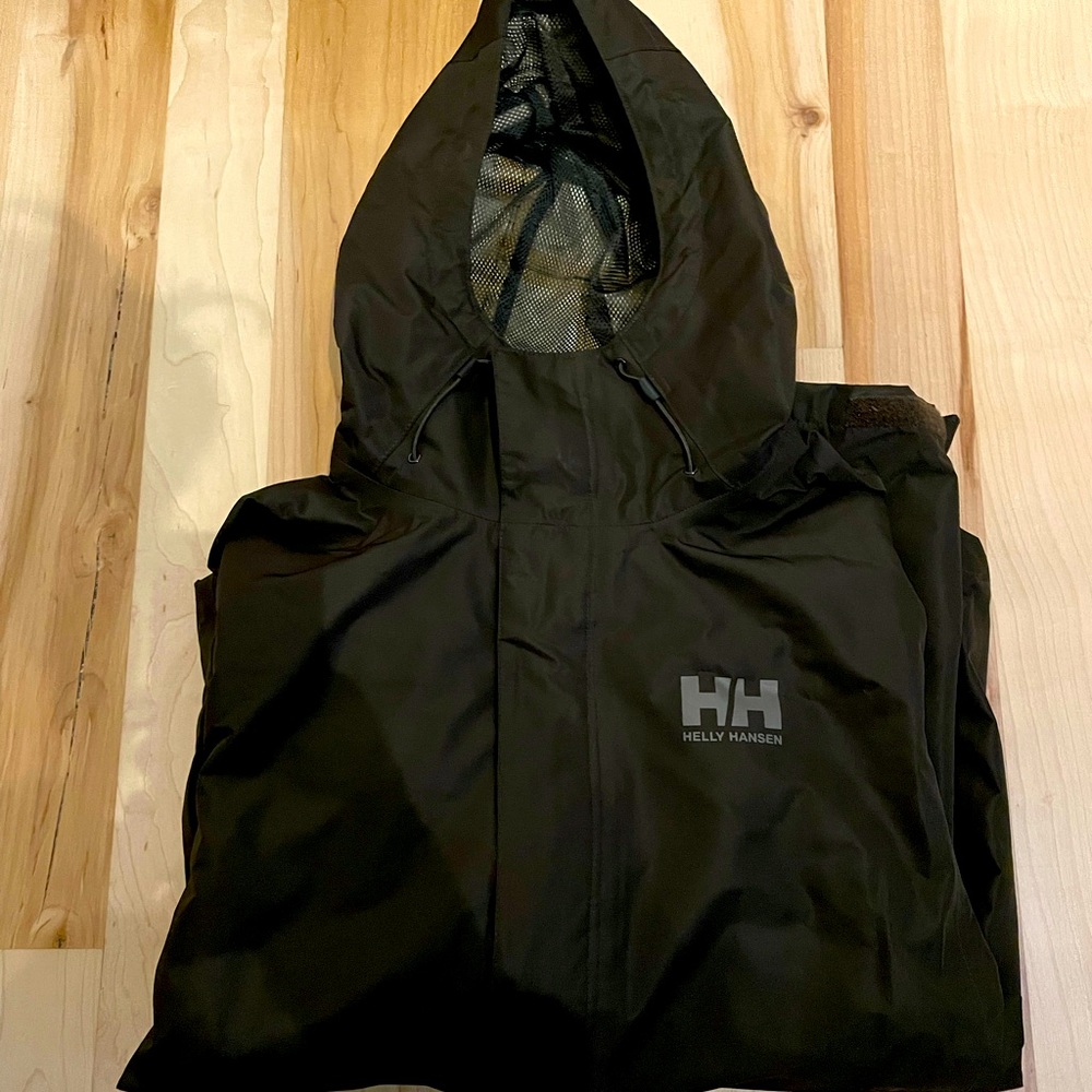 Helly Hansen Rain Jacket Grey/Green
